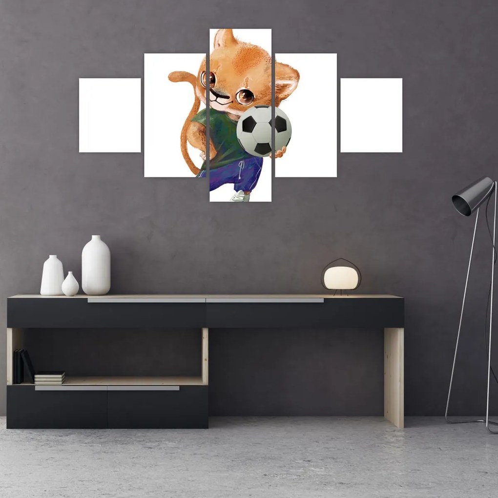 Obraz - Zwierzątko akwarelowe N⁰4 (125x70 cm)