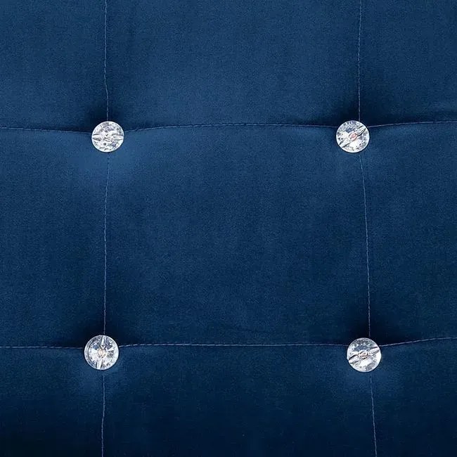 Granatowa sofa 2-osobowa - Aparro