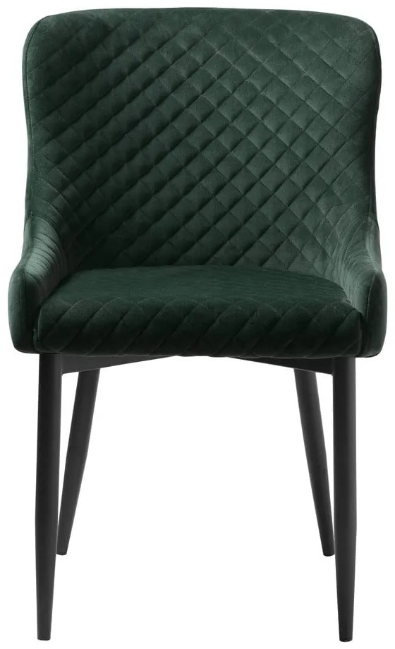 Zielone aksamitne krzesło Ottowa – Unique Furniture