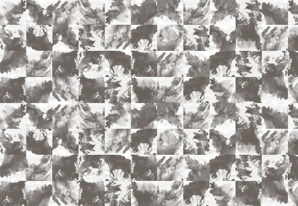 Fototapeta - Mozaika atramentowa (196x136 cm)