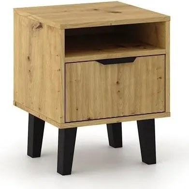 Szafka nocna na nóżkach dąb artisan T5-H97
