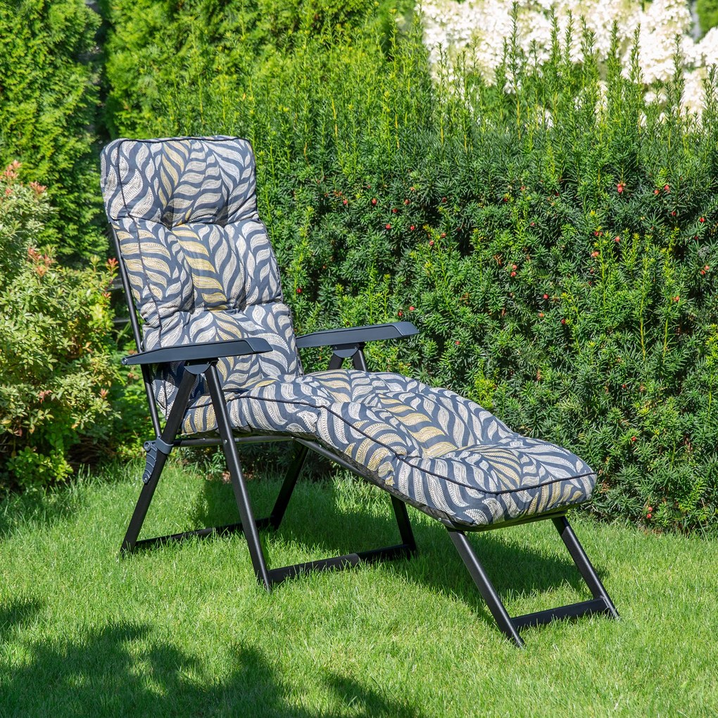 Leżak Lena Lounger Black Edition G050-06IB PATIO