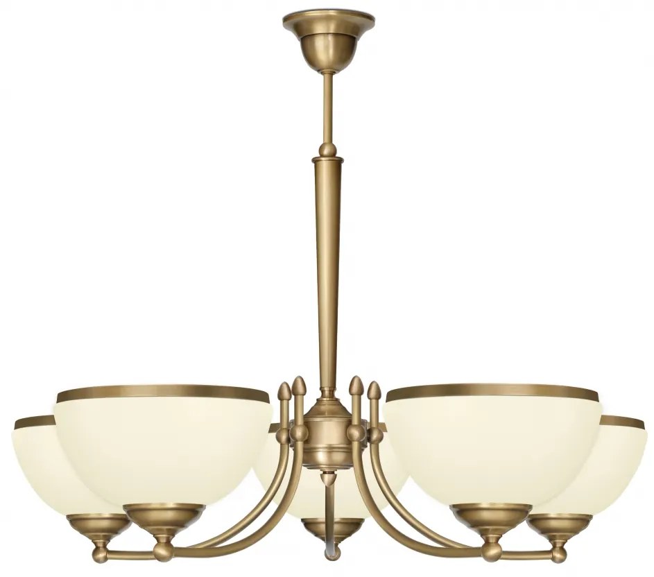 Żyrandol mosiężny pięcioramienny YR-S5AE