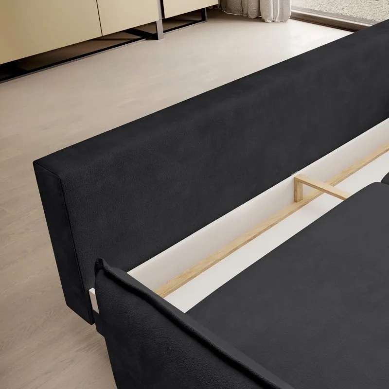 Sofa kanapa GLOSSY z funkcją spania i pojemnikiem