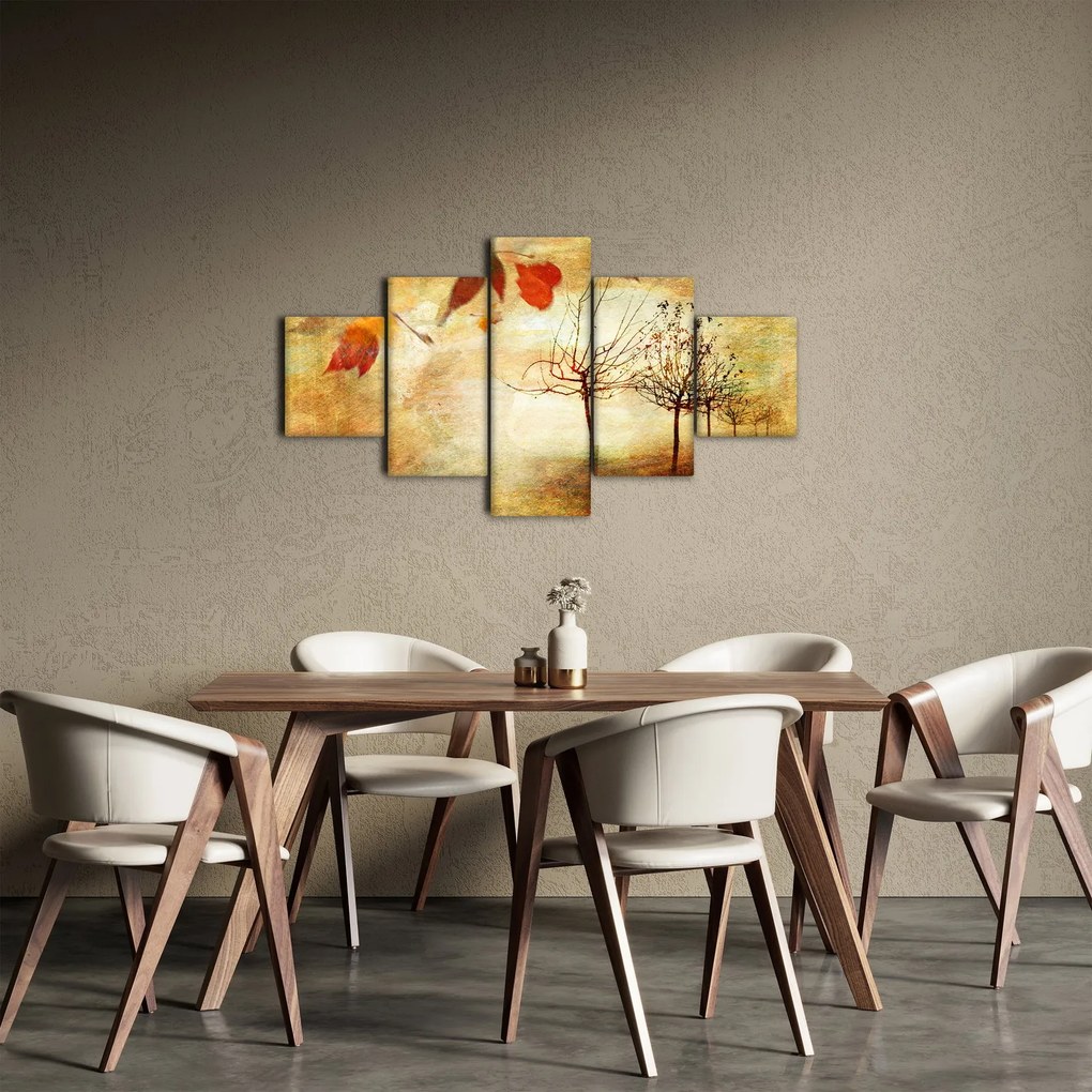 Obraz - Jesienny nastrój (125x70 cm)
