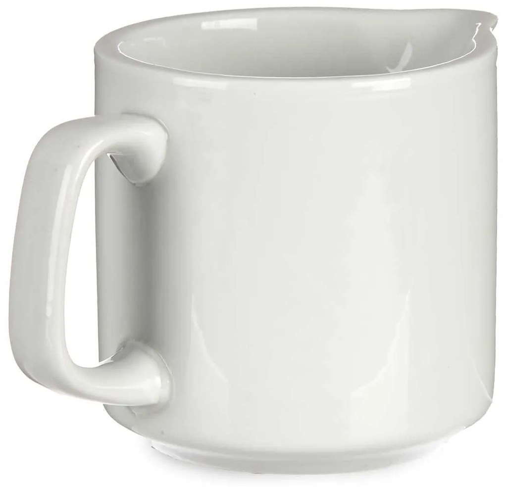 Porcelanowy mlecznik z uchem, 100 ml