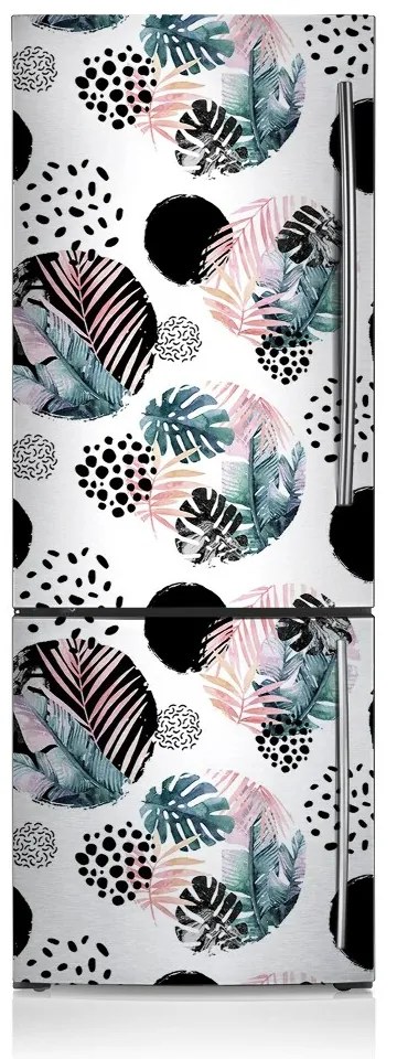 Mata magnetyczna na lodówkę Arkusze abstrakcyjne