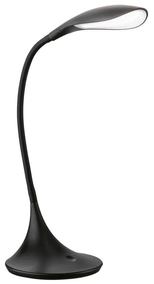 Czarna lampa stołowa LED ze ściemniaczem (wysokość 37,5 cm) Nil – Fischer & Honsel