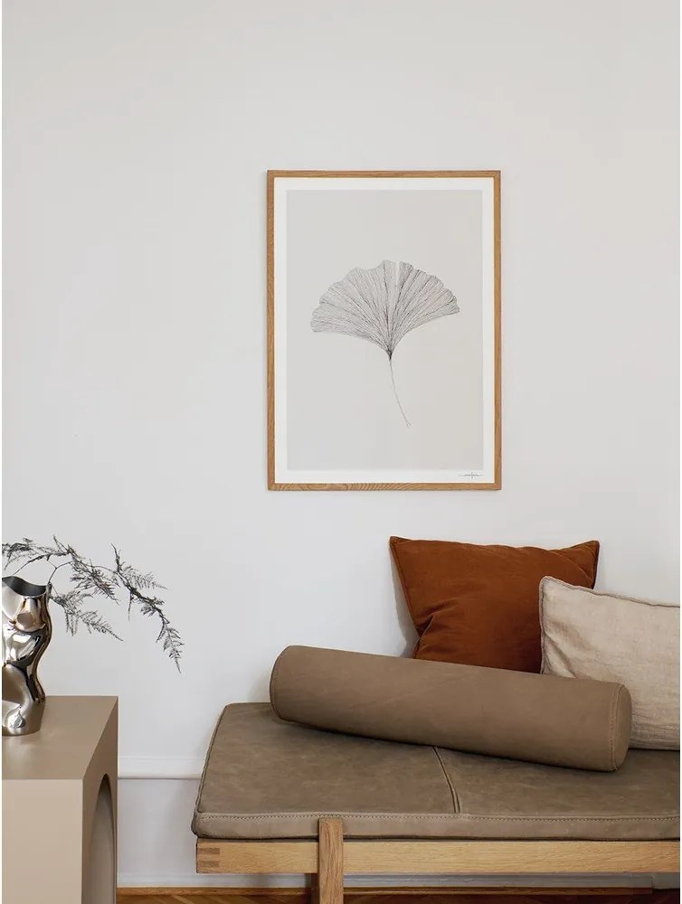 Plakat 50x70 cm Ginkgo Leaf – Ana Frois – The Poster Club