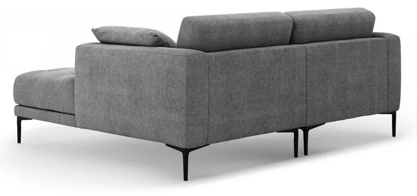 Szary narożnik (prawostronny/z szezlongiem) Bemy – Micadoni