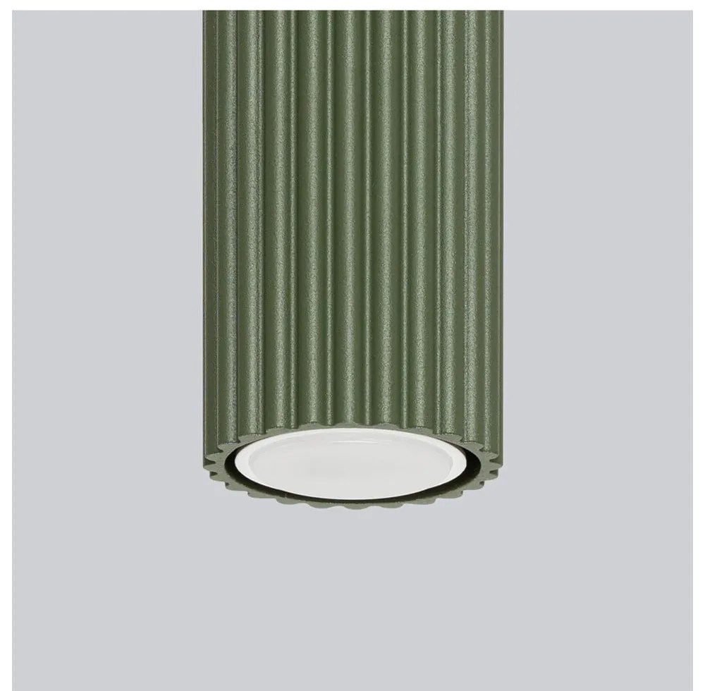 Zielona lampa punktowa Gleam – Sollux