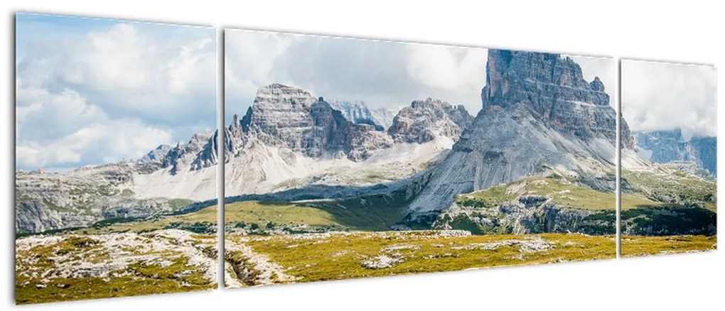 Obraz - Włoskie Dolomity (170x50 cm)