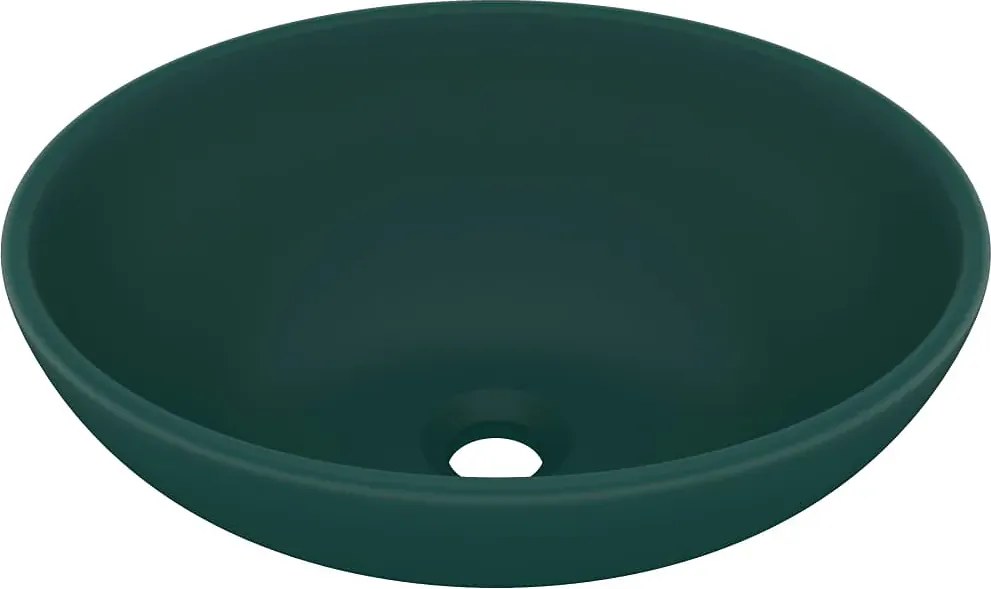 Zielona umywalka nablatowa R6-L59