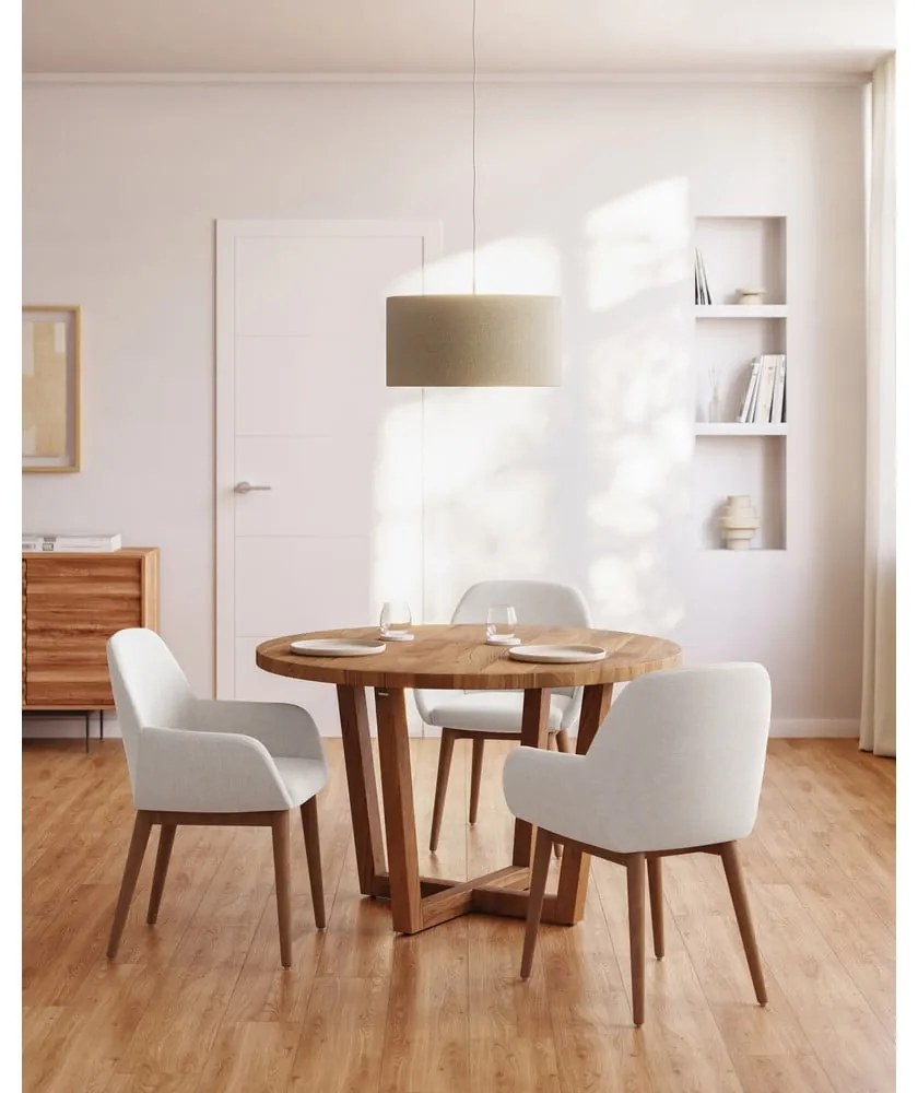 Kremowy abażur ø 50 cm Nazli – Kave Home