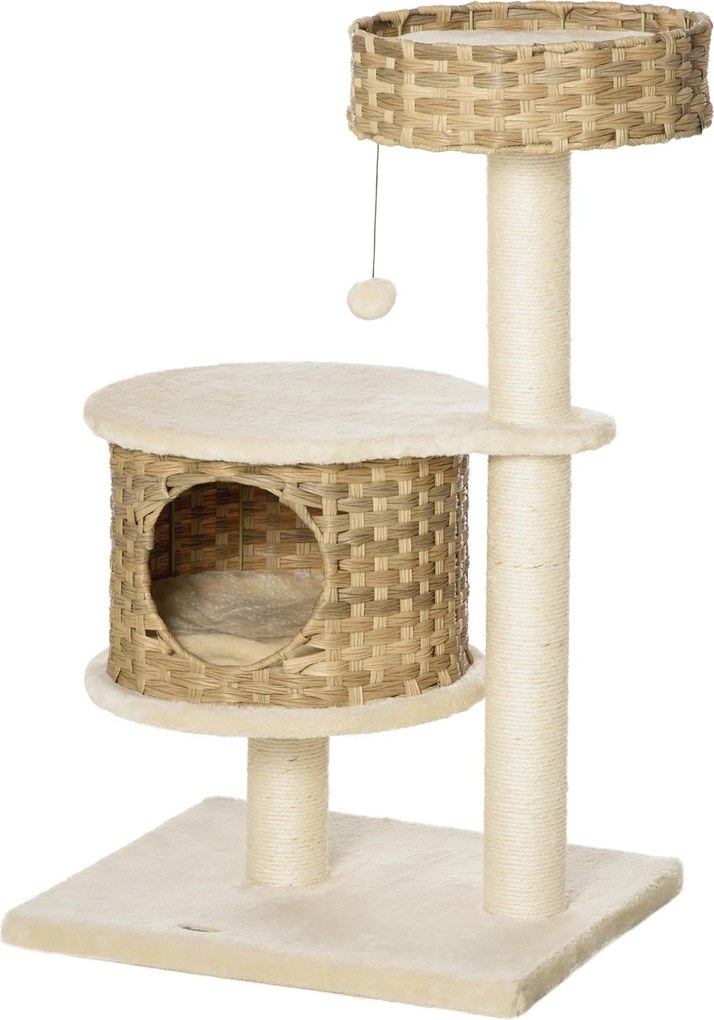 Drapak dla kota PawHut 55 cm x 47 cm x 95 cm