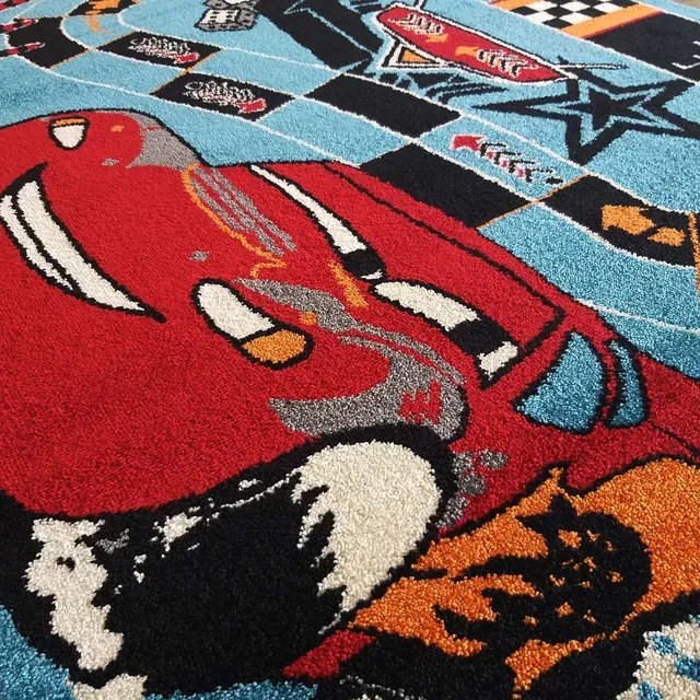 Dziecięcy dywan z motywem auta B5-S51