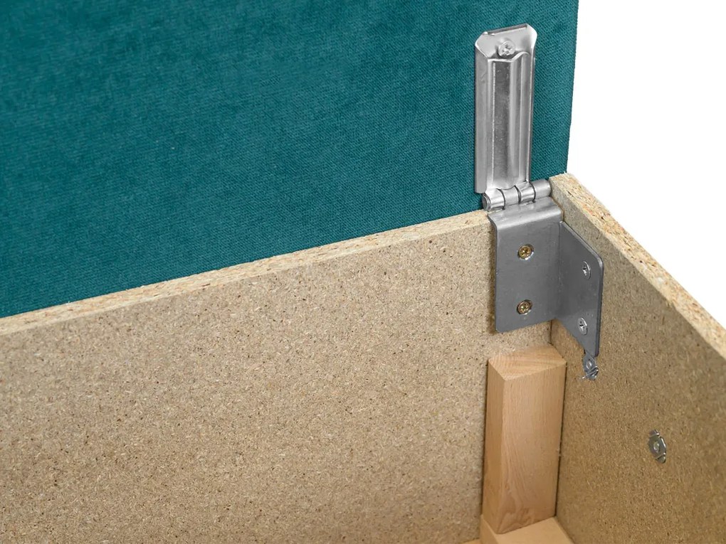 Ciemnozielony rozkładany narożnik SMART VELVET, dwustronny