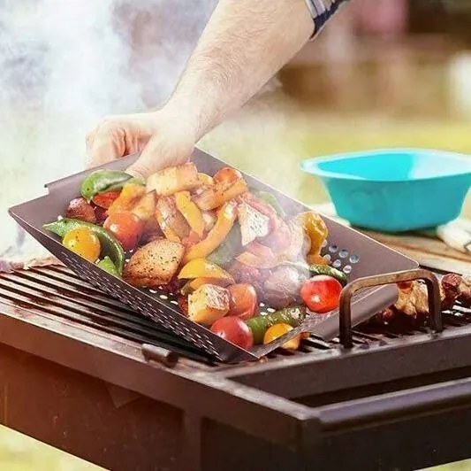 BBQ patelnia do grillowania warzyw Novara, 30 x 30 cm