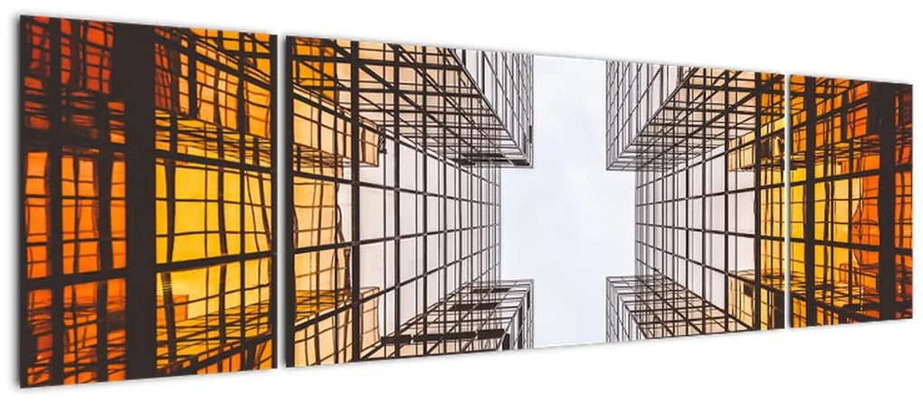 Obraz drapaczy chmur (170x50 cm)