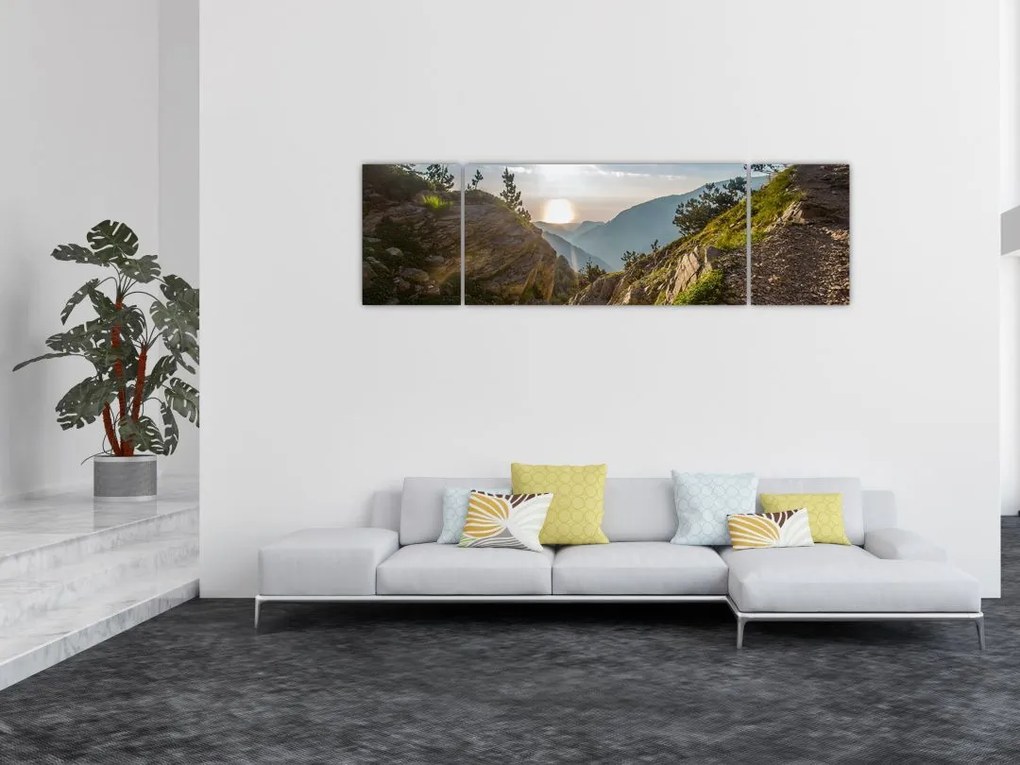 Obraz - Góra Olimp (170x50 cm)