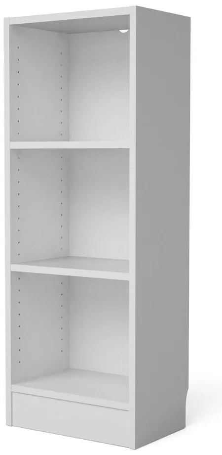 Biały regał Tvilum Basic, 41 x 107 cm