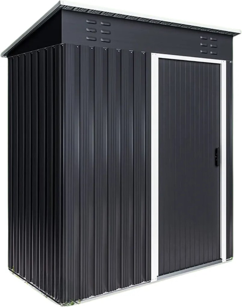 Domek narzędziowy M, 162x86x181 cm, antracytowy Jurhan