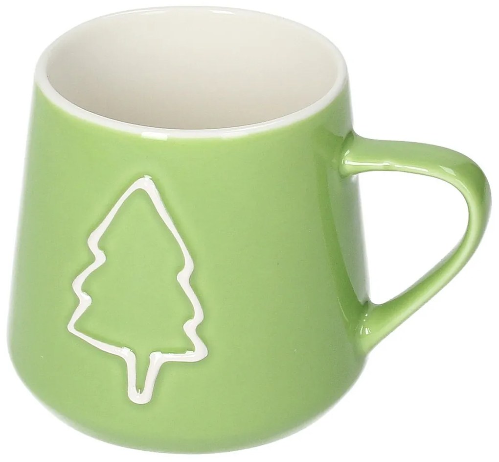 Kubek Winter Pine 10x13x9 cm