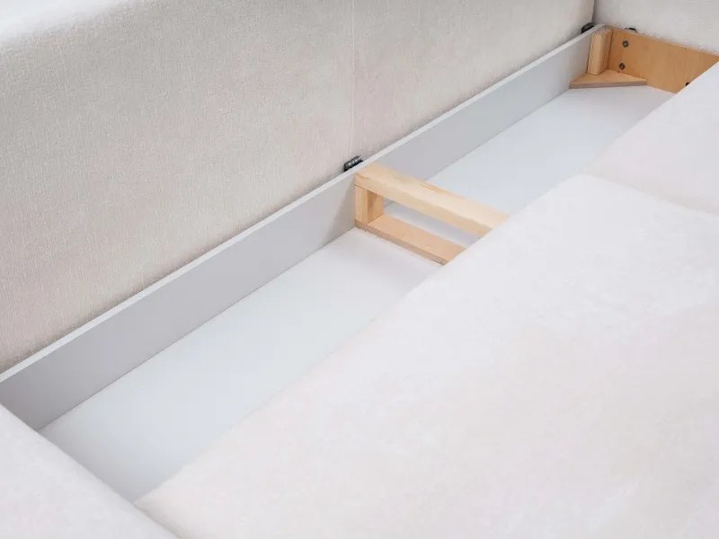 Sofa BOHO z funkcja spania i pojemnikiem BRUDNA BIEL PERFECT HARMONY 01