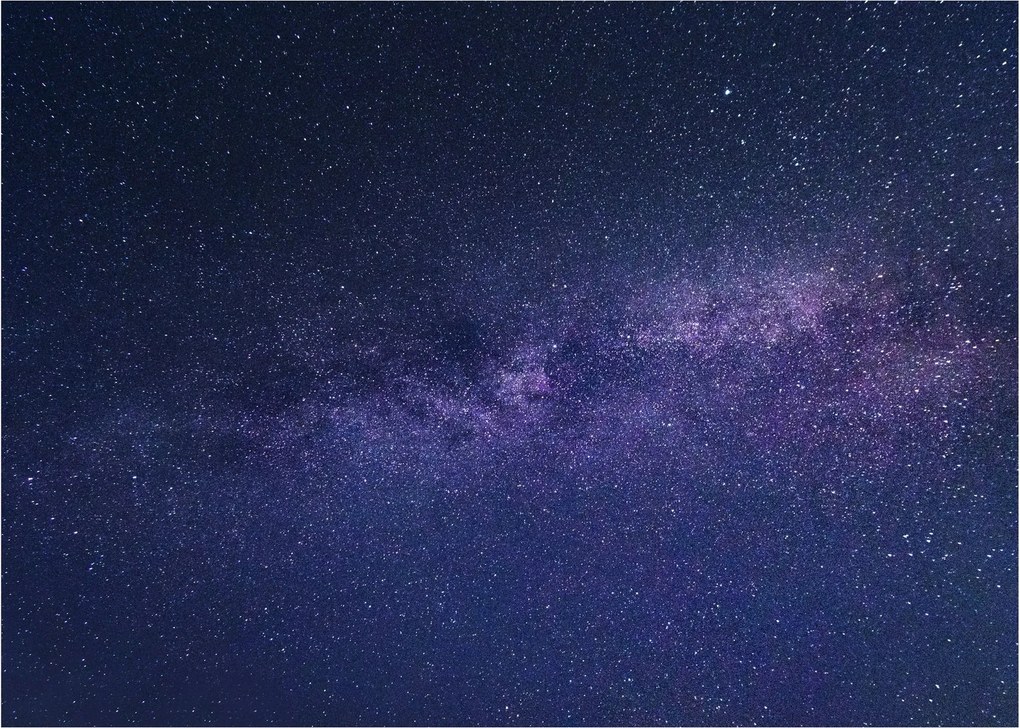 Obraz na szkle - nocne niebo (70x50 cm)