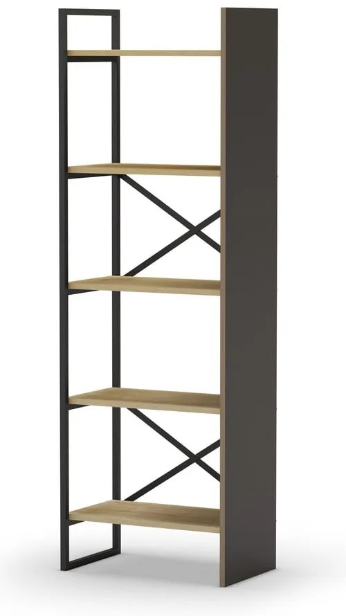 Regał w dekorze dębu 58x175 cm Ara – Marckeric