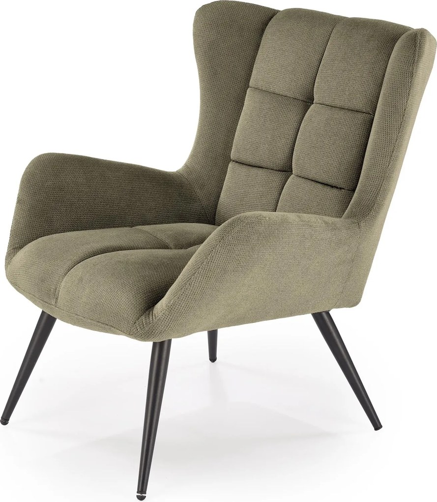 Fotel wypoczynkowy z podłokietnikami Byron Halmar