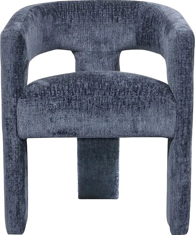 Krzesło 62x75x58 cm niebieskie Leith LET71NB