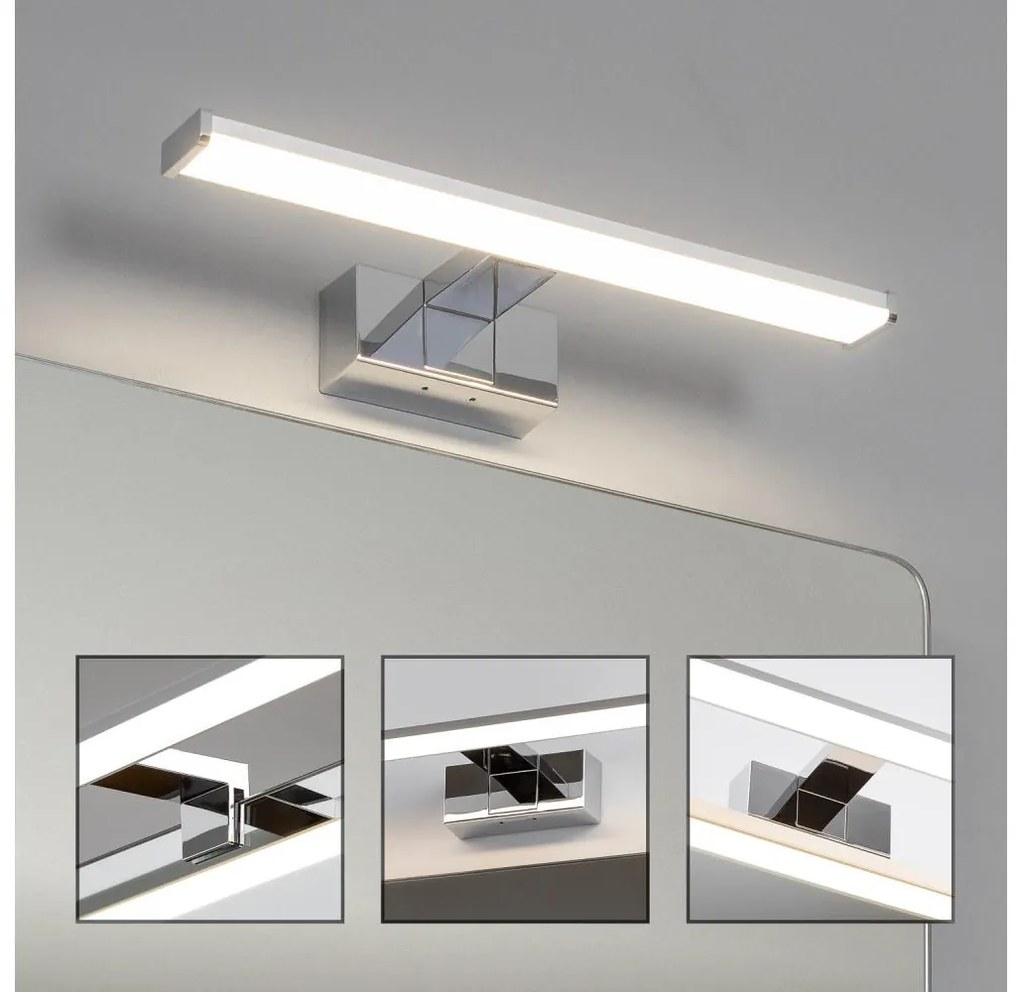 Brilagi - LED oświetlenie łazienkowe do lustra VESTRA LED/8W/230V 40 cm IP44 chrom