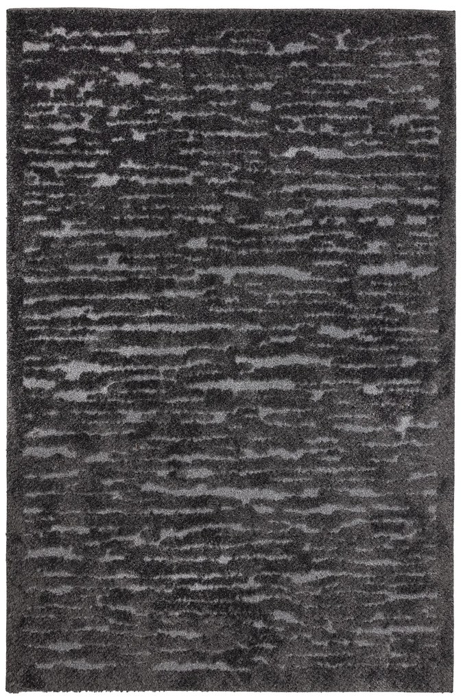 Dywan nowoczesny Alma Pasy ciemne szare 80 cm x 150 cm