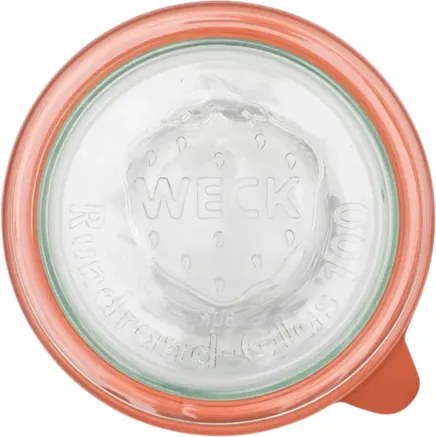 Weck 6-częściowy zestaw słoików do wekowania Tulpe 1062 ml z akcesoriami, śr. 100 mm