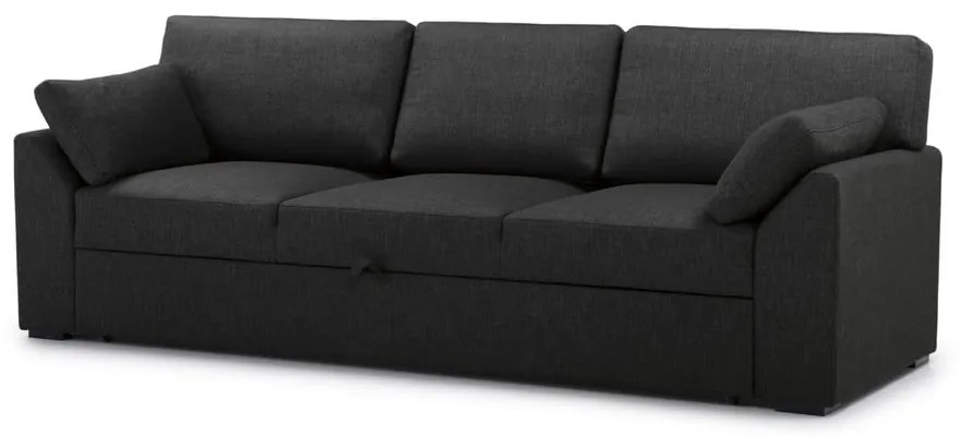 Antracytowa rozkładana sofa 233 cm Janson – Scandic