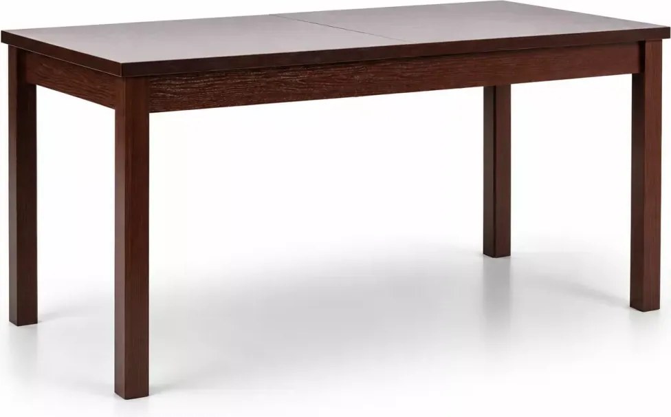 Stół rozkładany Modulor 118-158x75 z blatem z płyty laminowanej na drewnianych nogach do kuchni