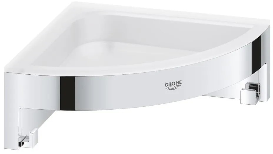 GROHE 41106000 - Narożna półka prysznicowa START CUBE 16 cm chrom błyszczący