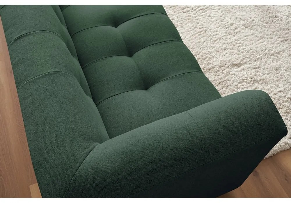 Ciemnozielona sofa 324 cm Kleber – Bobochic Paris