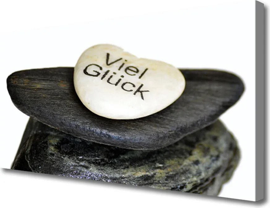 Obraz drukowany na płótnie Artystyczny Układ Kamieni