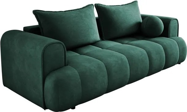 Sofa COCO z funkcja spania i pojemnikiem ZIELONY CLOUD 39