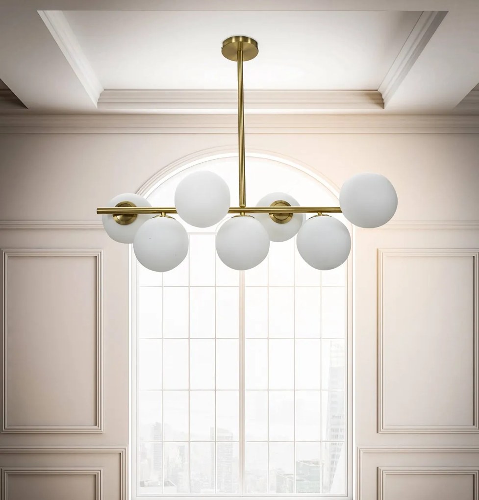 Lampa sufitowa z 7 kulami GLAMY
