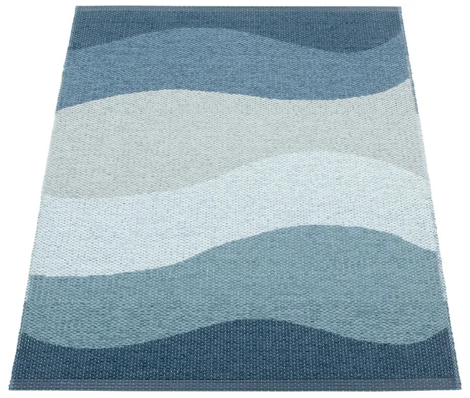 Niebieski dywan odpowiedni na zewnątrz 70x100 cm Urvi Water – Pappelina