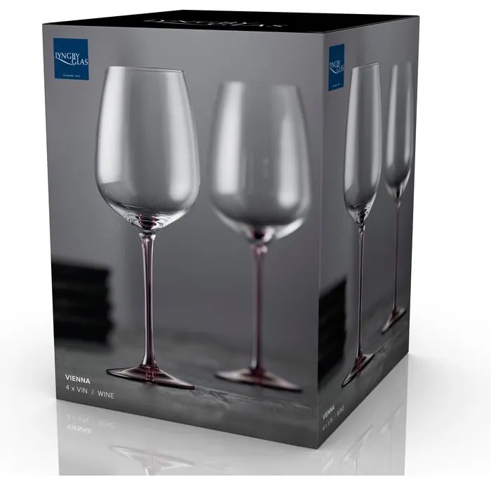 Kieliszki do wina zestaw 4 szt. 500 ml Vienna – Lyngby Glas