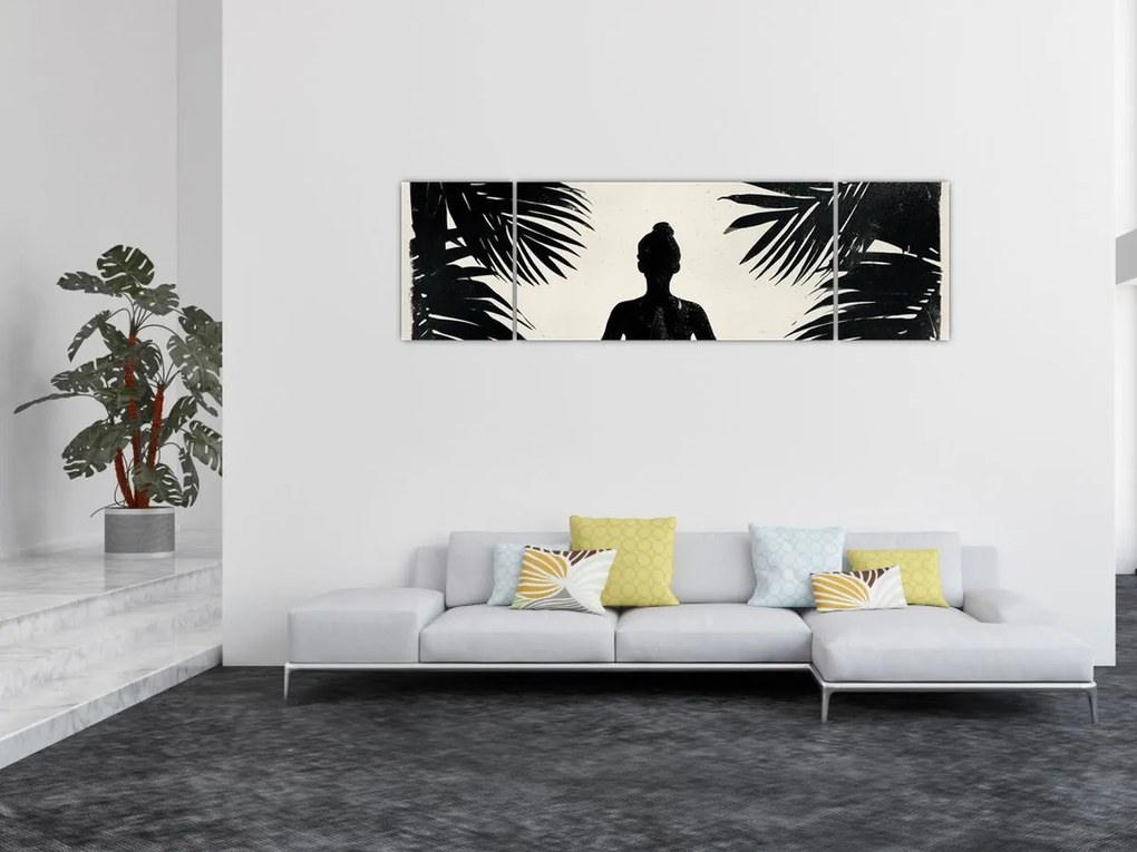 Obraz - Joga (170x50 cm)