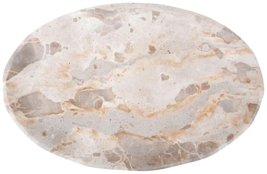 Marmurowa taca dekoracyjna 21x31 cm Waved – PT LIVING