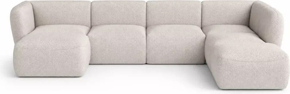 Narożnik Candelovio XL nowoczesny minimalistyczny do salonu styl skandynawski