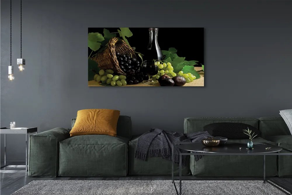Obraz na płótnie Szlachetny Rocznik I Winogrona