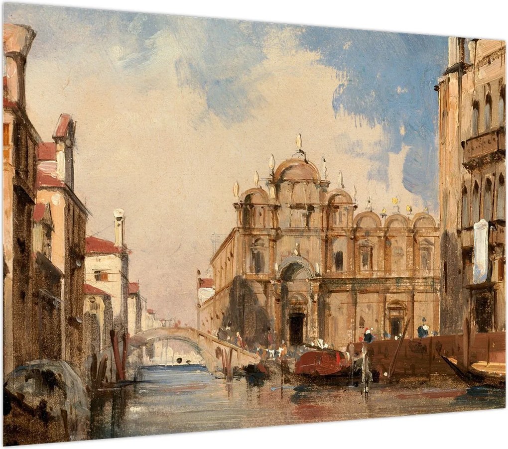 Obraz - Jules-Romain Joyant, The Scuola di San Marco, Venice, reprodukcje (70x50 cm)