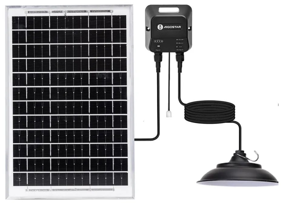 Aigostar - LED Żyrandol solarny LED/70W/12V 6000 mAh 6500K śr. 23,5 cm